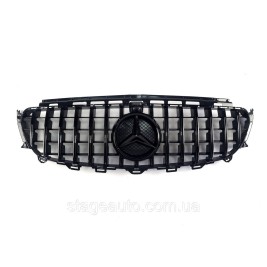Radiator grille for Mercedes E-Class W213 2016-2020 GT Panamericana ( Black )