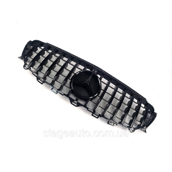 Radiator grille for Mercedes E-Class W213 2016-2020 GT Panamericana ( Black )