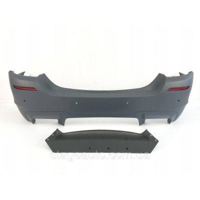 Задній бампер на BMW 5 Series F10 2010-2017 рік (в стилі M5)