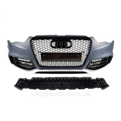 Передній бампер на Audi A5 2011-2016 року ( стиль Audi RS5)
