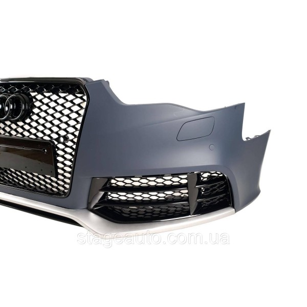 Передний бампер на Audi A5 2011-2016 года ( стиль Audi RS5 )
