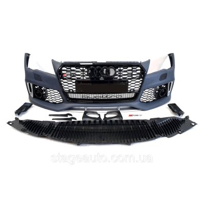 Передній бампер в стилі RS на Audi A7 4G8 2010-2014 рік