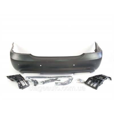 Задній бампер на Mercedes-Benz S-Class W221 2005-2012 рік (в стилі S63 AMG)