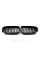 Ноздри на BMW 5 Series E39 2000-2003 год Черные Глянцевые ( Двойные M-Look )