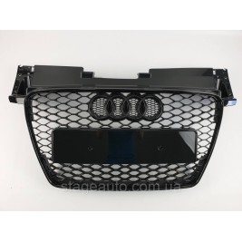 Решетка радиатора Audi TT 2010-2014год Черная (в стиле RS)