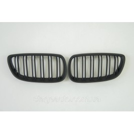 Ноздри на BMW 3 Series E92 / E93 2006-2010 год Черные Матовые ( Двойные M-Look )
