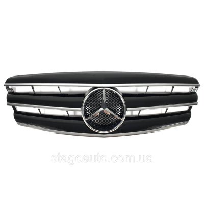 Решітка радіатора на Mercedes S-Class W221 2005-2009 року ( CL Black)