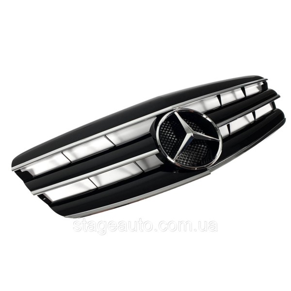 Решетка радиатора на Mercedes S-Class W221 2005-2009 года ( CL Black )