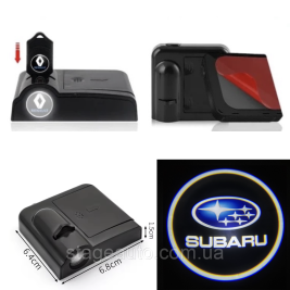 Проектор подсветки логотипа для дверей с логотипом SUBARU СУБАРУ