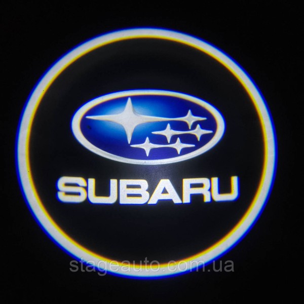 Проектор подсветки логотипа для дверей с логотипом SUBARU СУБАРУ