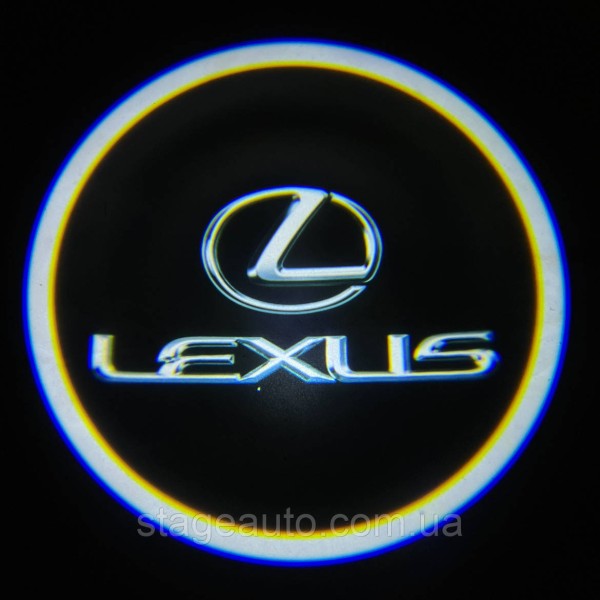 Проектор подсветки логотипа для дверей с логотипом LEXUS ЛЕКСУС
