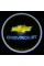 Проектор подсветки логотипа для дверей с логотипом CHEVROLET ШЕВРОЛЕ