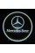 Проектор подсветки логотипа для дверей с логотипом MERCEDES BENZ МЕРСЕДЕС
