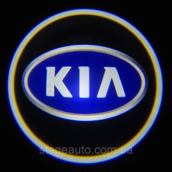 Проектор подсветки логотипа для дверей с логотипом KIA КИА