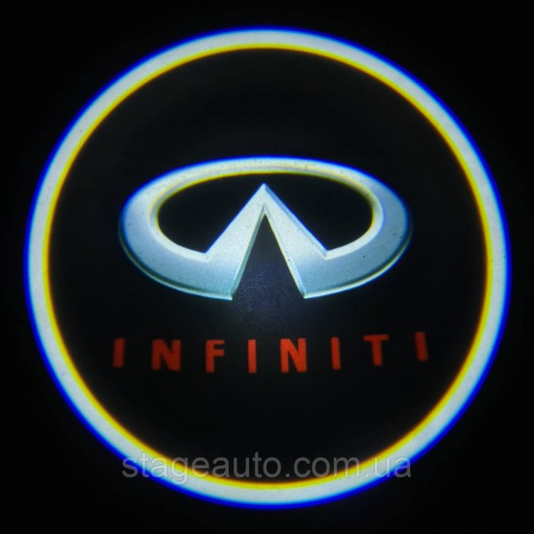 Проектор подсветки логотипа для дверей с логотипом INFINITI ИНФИНИТИ