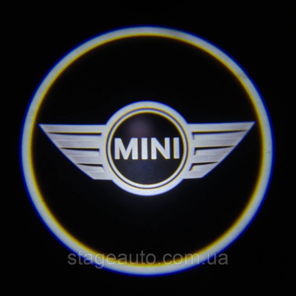 Проектор подсветки логотипа для дверей с логотипом MINI МИНИ