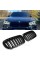 Решетка ноздри BMW БМВ X5 X6 series F15, F16 Черный Глянец 2 ребра Двойные M-Look