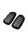 Решетка ноздри BMW БМВ X6 X5 series F16, F15 Черный Глянец 2 ребра Двойные M-Look