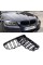 Решетка ноздри BMW БМВ 3 series E90, E91, E92, E93 Черный Глянец 2 ребра Двойные M-Look