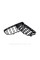 BMW kidney grille BMW 3 series E91, E90 Black Gloss 2 ribs Double M-Look