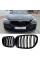 Решетка ноздри BMW БМВ 7 series F01, F02 Черный Глянец 2 ребра Двойные M-Look