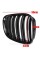 Решетка ноздри BMW БМВ 7 series F01, F02 Черный Глянец 2 ребра Двойные M-Look