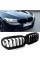 Решетка ноздри BMW БМВ 5 series G31, G30 2020-2023 Черный Глянец 2 ребра Двойные M-Look