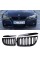 Решетка ноздри BMW БМВ 3 series E90 седан,универсал Черный Глянец 2 ребра Двойные M-Look