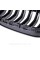 Решетка ноздри BMW БМВ X3 X4 series F25, F26 FL Черный Глянец 2 ребра Двойные M-Look