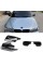 Накладки на зеркала M-performance BMW БМВ 3 series E46 седан, универсал Черный глянец