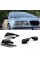 Накладки на зеркала M-performance BMW БМВ 3 series E46 универсал, седан Черный глянец