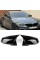 Накладки на зеркала M-performance BMW БМВ 4 series F33 F32 Черный глянец