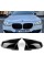 Накладки на зеркала M-performance BMW БМВ 7 series F01 F02 FL Черный глянец