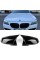 Накладки на зеркала M-performance BMW БМВ 7 series F01 F02 FL Черный глянец