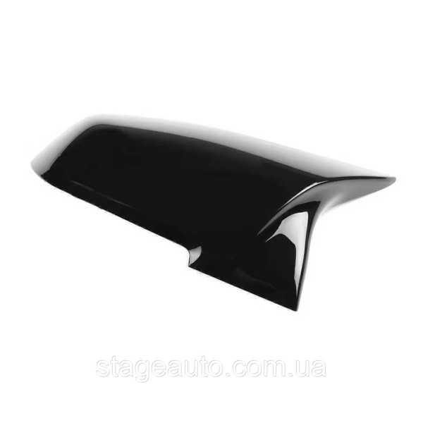 Накладки на зеркала M-performance BMW БМВ 6 series F06 F12 F13 Черный глянец