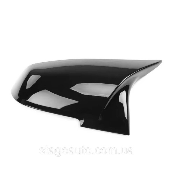 Накладки на зеркала M-performance BMW БМВ 6 series F12 F13 F06 Черный глянец