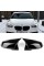 Накладки на зеркала M-performance BMW БМВ 5 series GT F07 Черный глянец