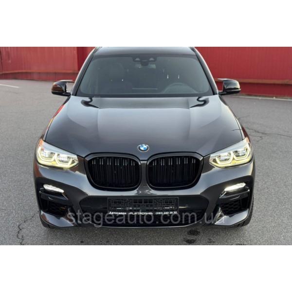 Накладки на зеркала M-performance BMW БМВ X3 X4 series G01 G02 Черный глянец