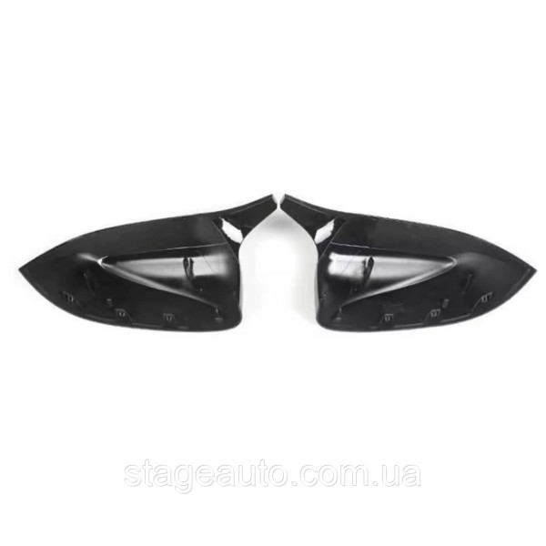 Накладки на зеркала M-performance BMW БМВ X6 X5 series G06 G05 Черный глянец