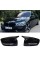 Накладки на зеркала M-performance BMW БМВ 7 series G11 G12 Черный глянец
