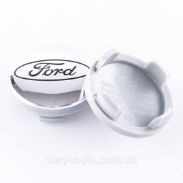 Колпачки заглушки на литые диски FORD Форд 54 мм Хромированые 6M21-1003