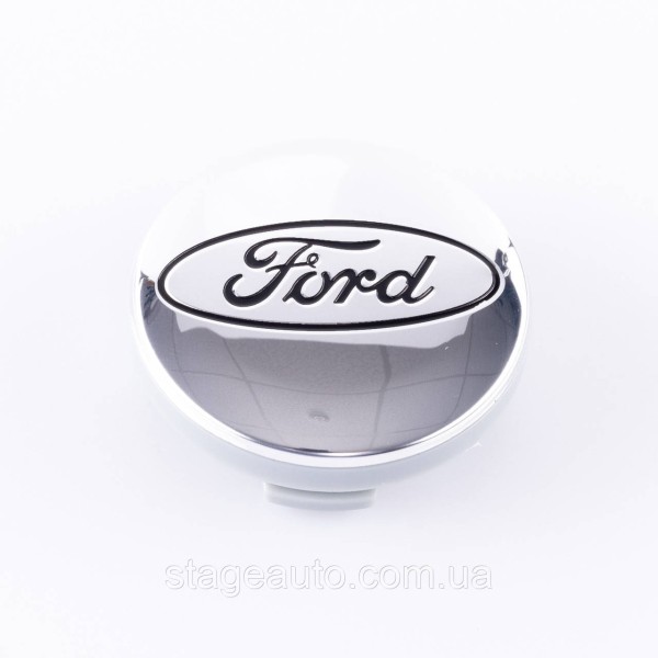 Колпачки заглушки на литые диски FORD Форд 54 мм Хромированые 6M21-1003