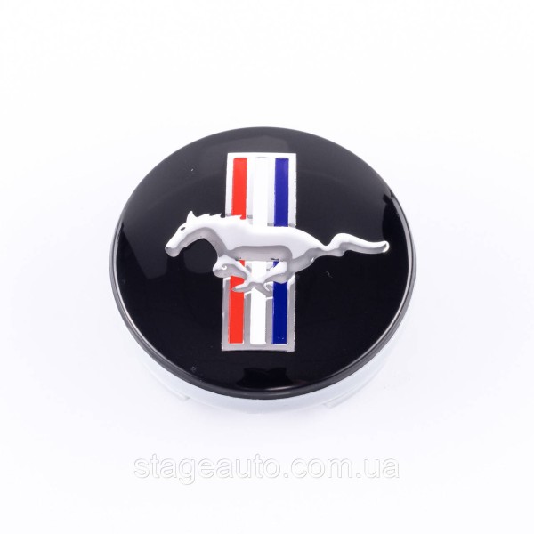 Колпачки заглушки на литые диски FORD Форд с логотипом Mustang 54 мм 6M21-1003