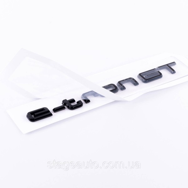 Trunk badge , trunk emblem Audi Audi e-tron GT e-tron GT Black