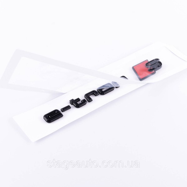 Trunk badge , trunk emblem Audi Audi e-tron S e-tron S Black