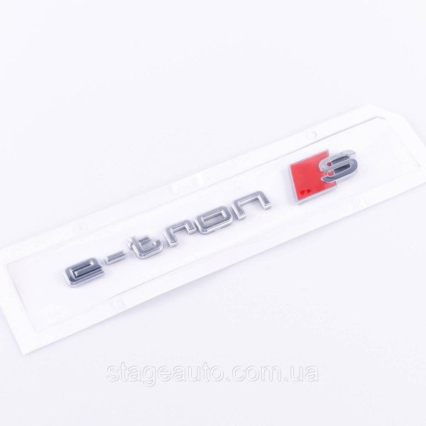 Trunk badge , trunk emblem Audi Audi e-tron S e-tron S Chrome