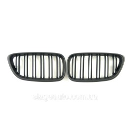Nostrils for BMW 2 Series F22/ F23 2013-2019 Black Matte ( Double M-Look)