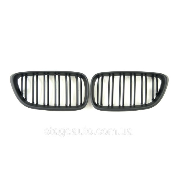 Nostrils for BMW 2 Series F22/ F23 2013-2019 Black Matte ( Double M-Look)