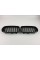 Ноздри на BMW X3 F25 2014-2017 год Черные Глянцевые ( Двойные M-Look )