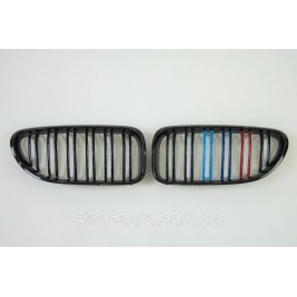 Ноздри на BMW 6 Series F06 / F12 / F13 2012-2017 год M-color ( Двойные M-Look )
